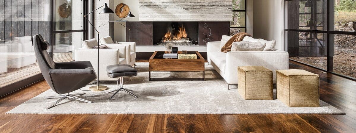 Well-maintained rug in an elegant room setting